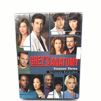 Grey's Anatomy Season Three COMPLETE NO SCRATCHES