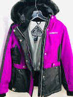 ZeroXposure Ski Coat Purple Black Girls 10/12
#1013