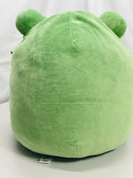 Squishmallows 14" Gloria Smiling Green Frog LT WEAR / STAINING Freshly Laundered