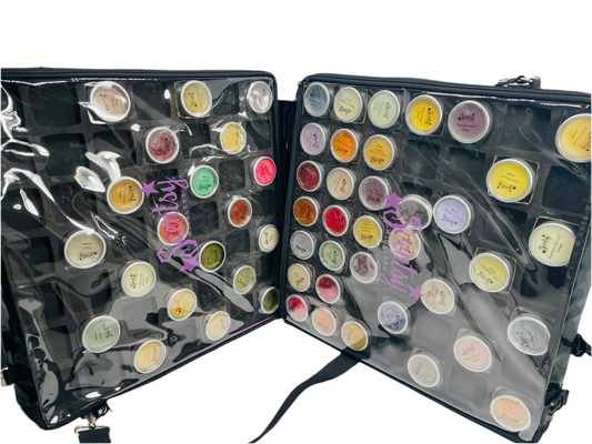 Scentsy Consultants Sample Carrier with 54 Unused Samples VARIETY