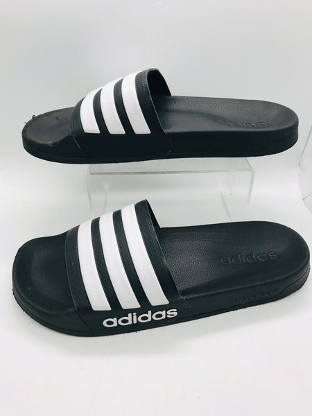 Adidas SHOW WEAR Black Slides Mens 8