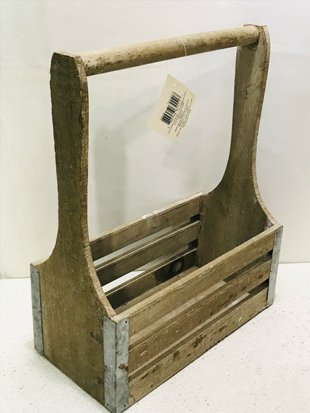 NWT Westbury Wooden Rustic Vintage Replica Tool Box 11" x 15"
