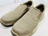 EUC Skechers Slip Ins Arch Fit Motley Denim Tan/Taupe Mens 13 EUC w/ Box
