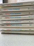 Vintage Let's Discover Talking Picture Dictionary Tapes with Books COMPLETE