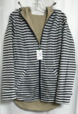 NEW Santa Fe Apparel Reversible Khaki Zip Up Jacket Ladies M