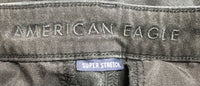 American Eagle Super Stretch Black Jeans Ladies 4 Long