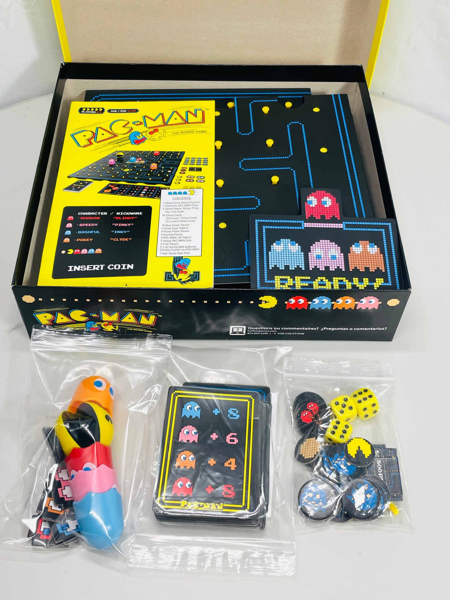 EUC Buffalo Games Pac-Man the Board Game