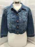 Baccini Blue Jean Jacket Juniors M