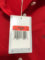 Nike NWT! Dri-Fit Red Golf Shirt Ladies