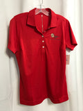 Nike NWT! Dri-Fit Red Golf Shirt Ladies