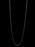 Sterling Silver 925 NECKLACE Long 30" Braided Chain