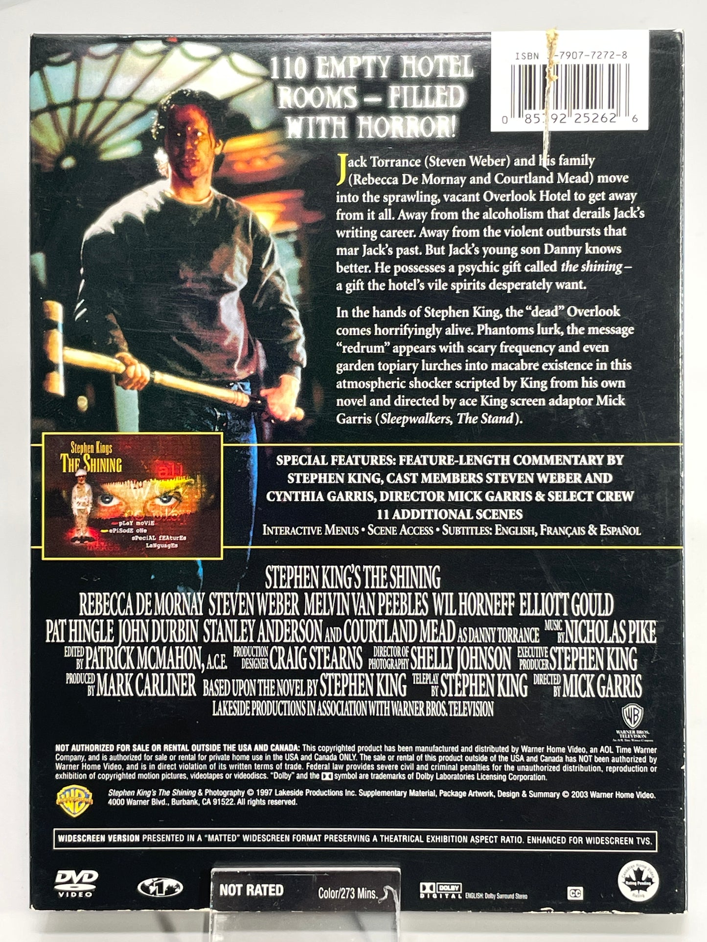 DVD 1997 Stephen Kings The Shining