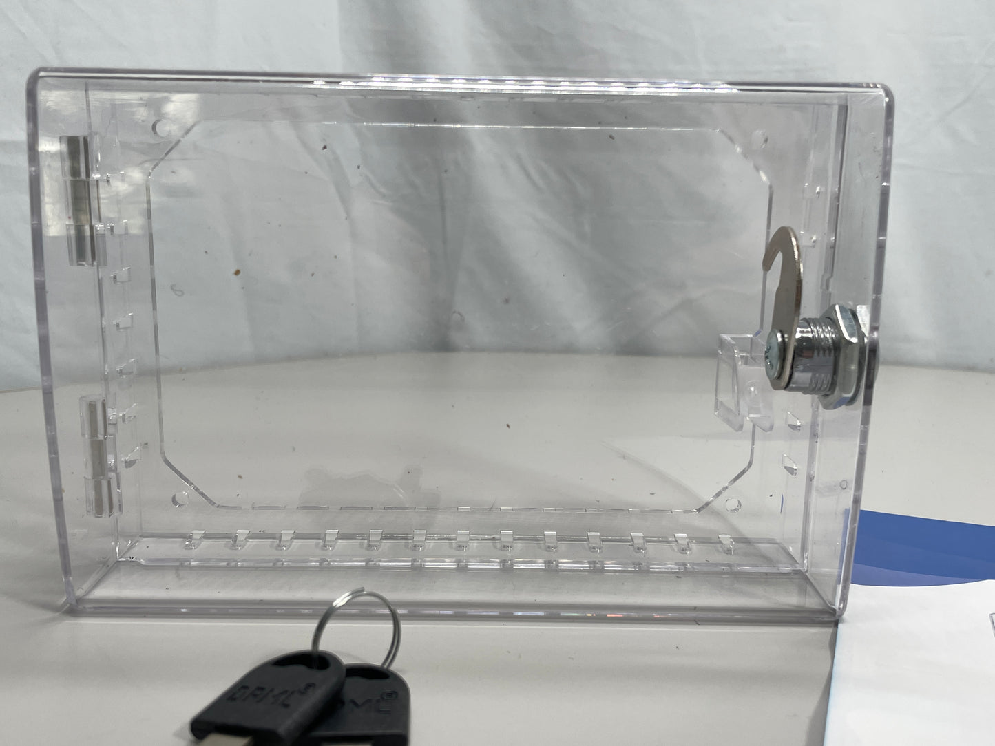 NEW! Thermostat Lock Box Clear w/Key