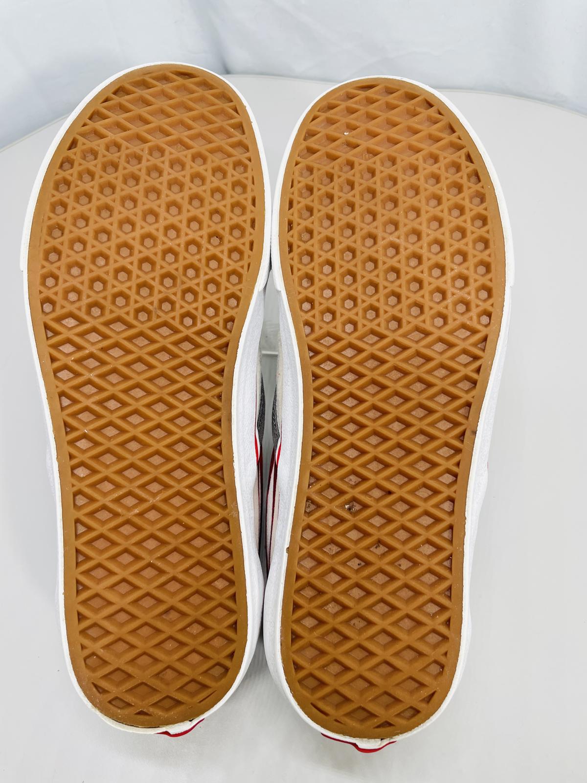 Vans Canvas Classic Slip On 2 Tone US Flag Shoes Mens 10.5