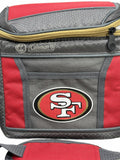 EUC Coleman Large Lunch Cooler SF San Francisco Giants Canvas Gray Red Gold