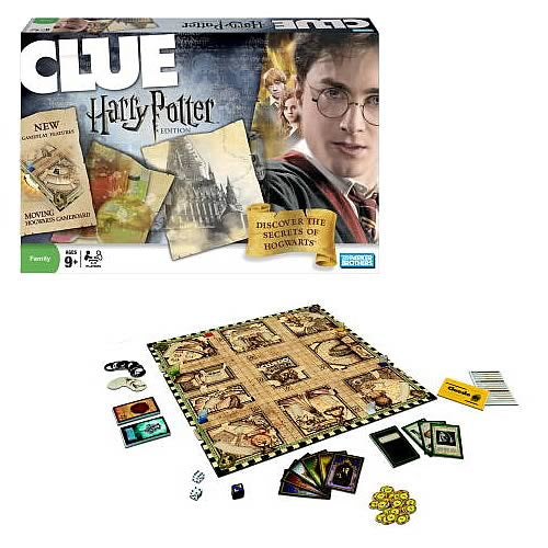 OPEN BOX Harry Potter CLUE Board Game 2009
