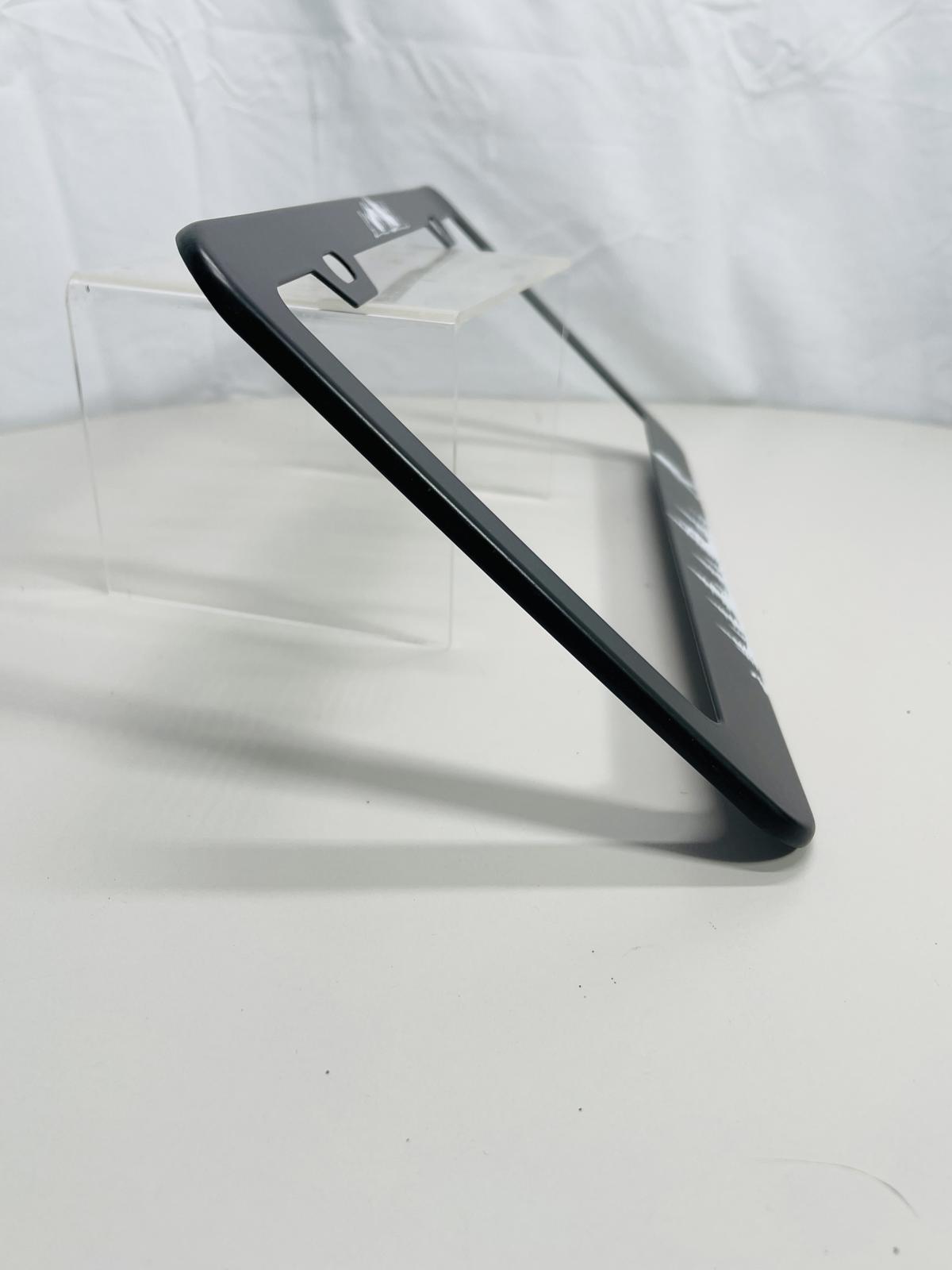 NEW License Plate Frame BIGFOOT with Mountain Scene Black Plastic