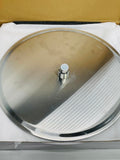 NEW! 16" Rain Shower Head High Water Flow Stainless Steel Brushed Nickel Finish