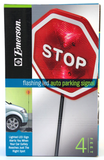 NEW! Emerson Flashing LED Auto Parking Signal LED STOP SIGN POST NIB 4 feet tall