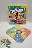 2002 Pop O Matic Trouble Board Game Complete Milton Bradley DAMAGED BOX